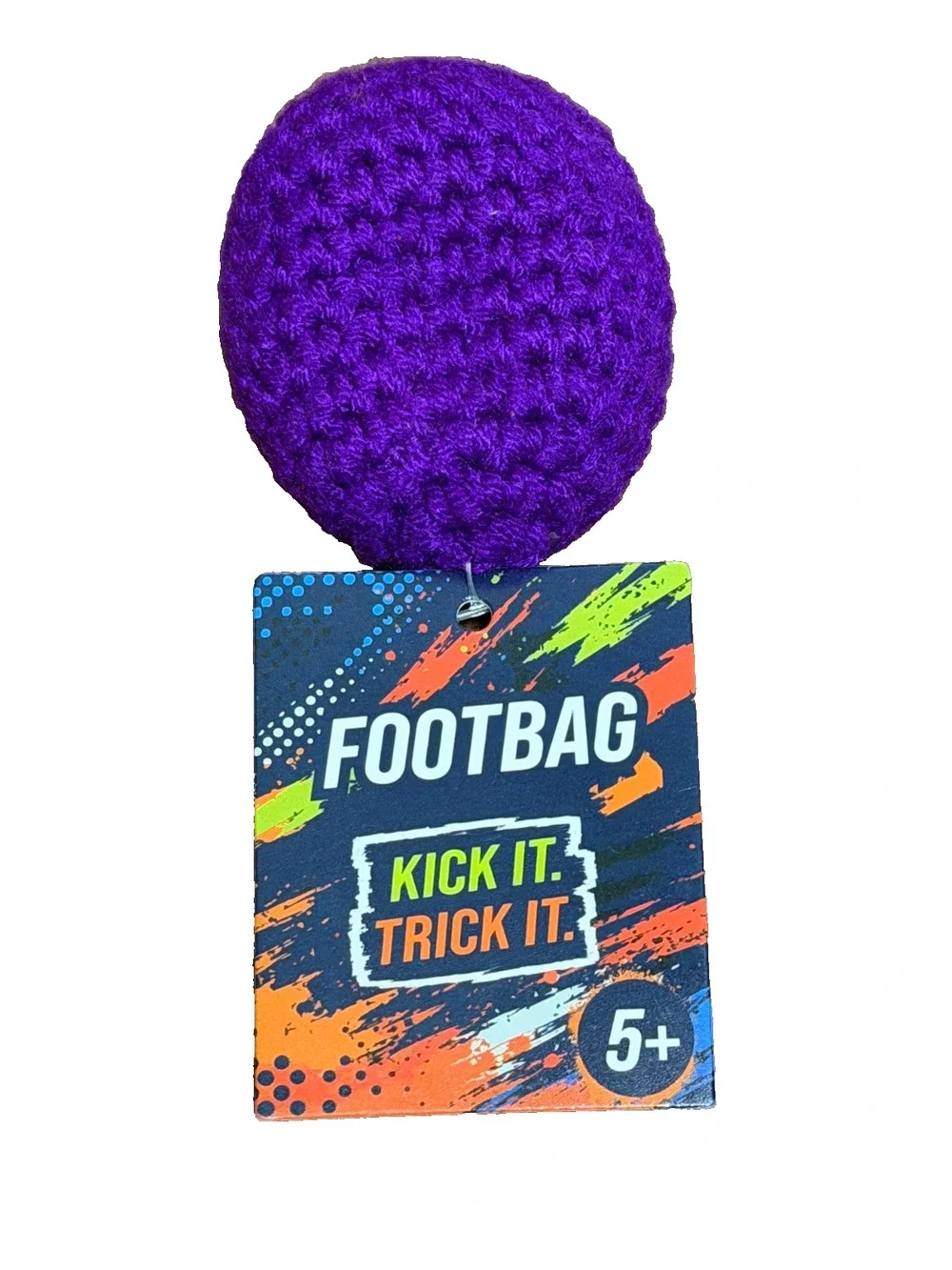 🔥Crochet Footbag Kickbag Hacky Sack BNWT🔥